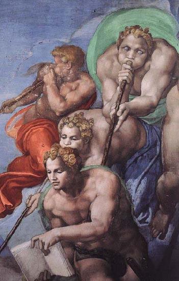 Michelangelo Buonarroti Last Judgment oil painting picture